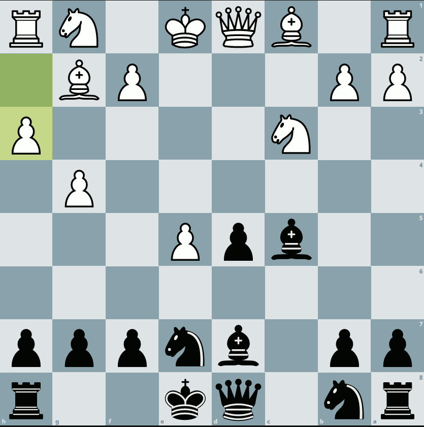 Move 10. h3?