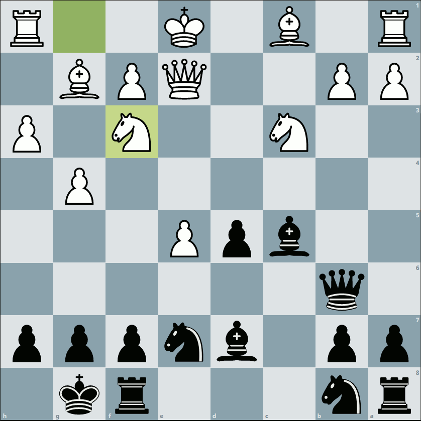 Move 12. Nf3?