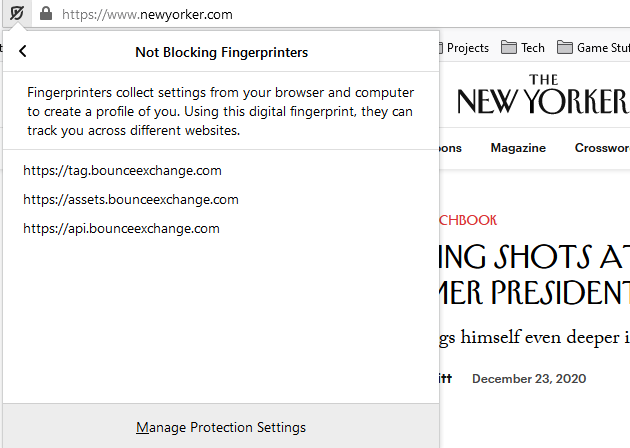 New Yorker Fingerprinting - Bounce Exchange